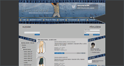 Desktop Screenshot of jeans-online.cz